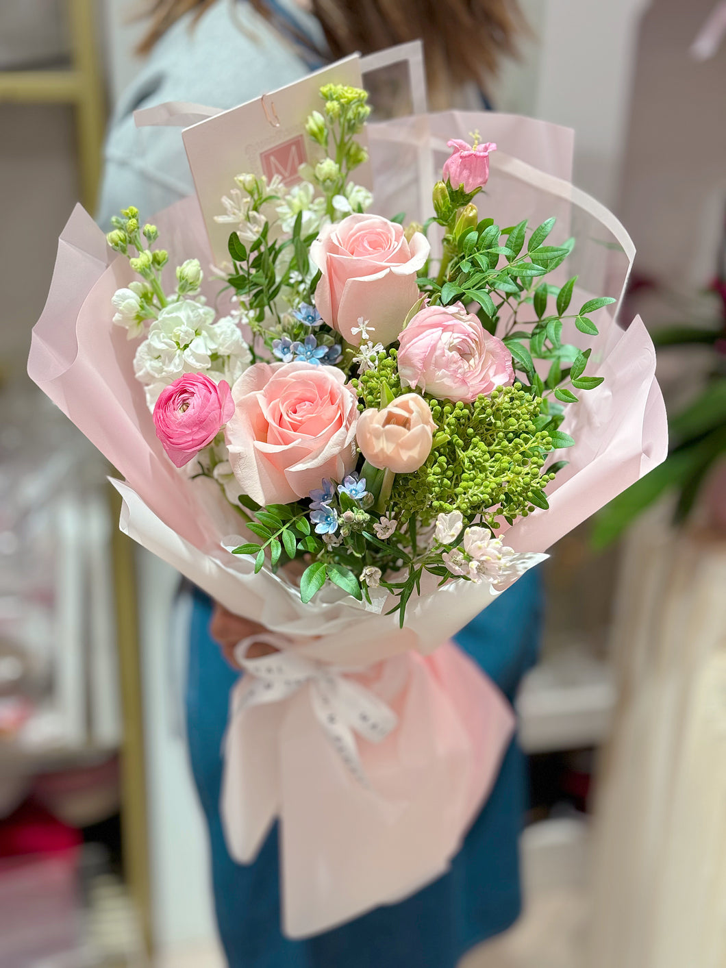 Florist pick- pastel tone