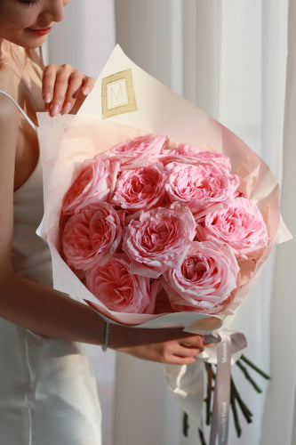 Fragrance garden roses-pink