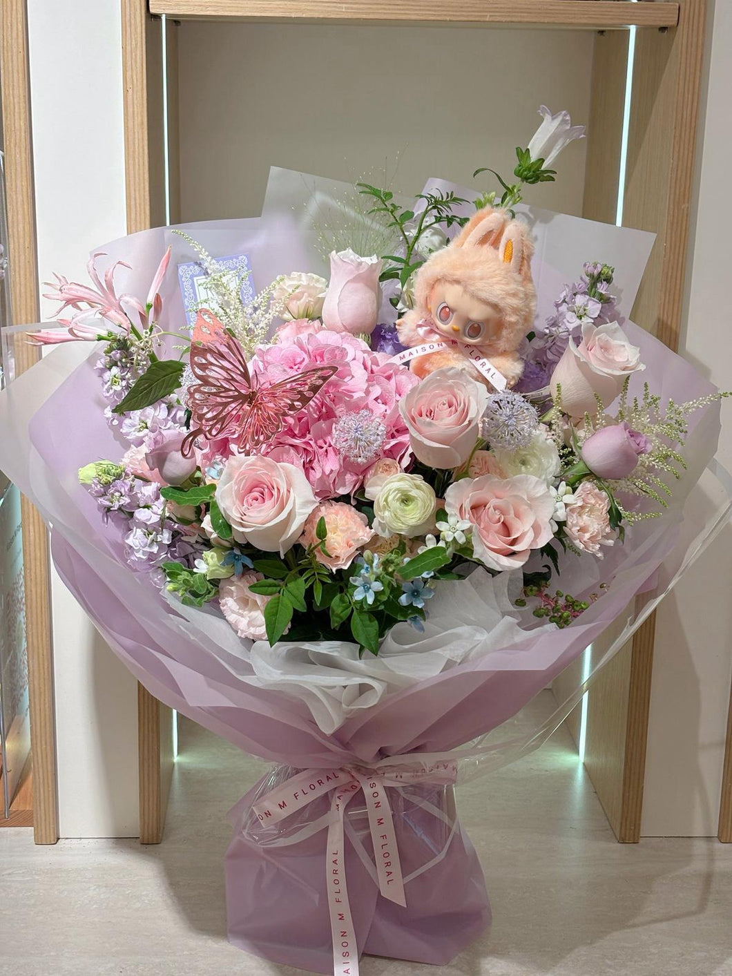 Labubu pastel bouquet