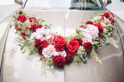 花車佈置 wedding car floral